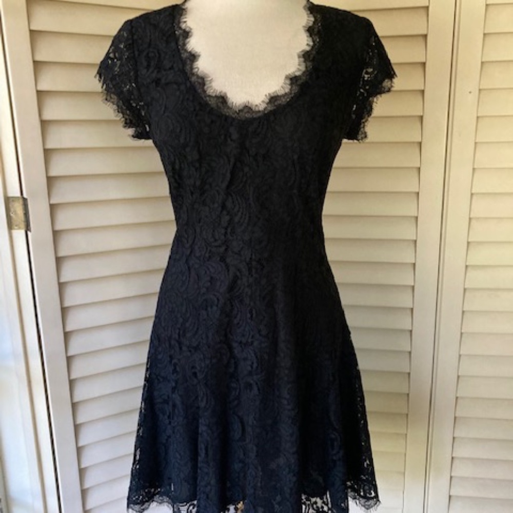 Joie Black Lace Dress - Picture 16 of 16